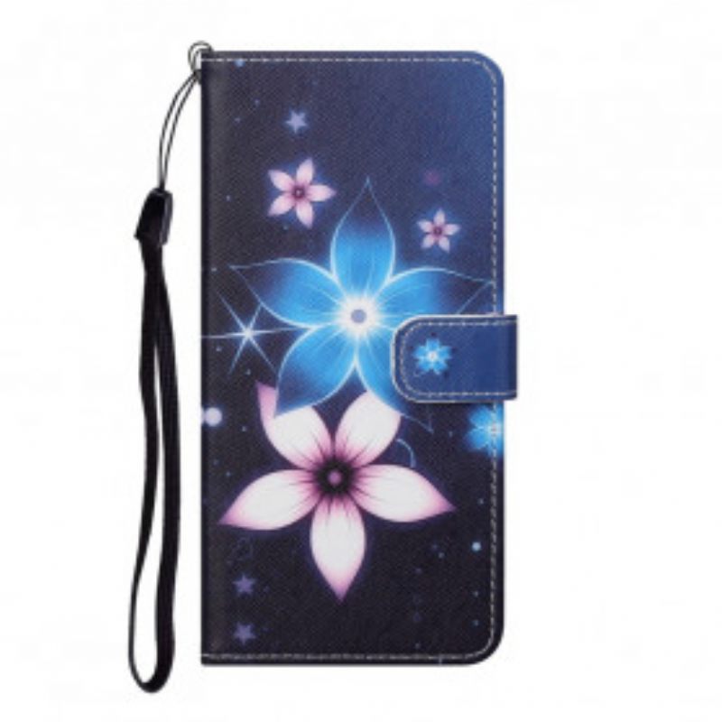 Κάλυμμα Xiaomi Redmi Note 10 Pro με κορδονι Λουλούδια Lunar Strap