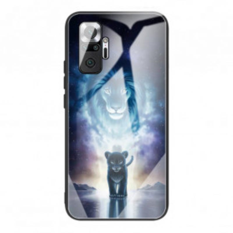 Θήκη Xiaomi Redmi Note 10 Pro Lion Cub Tempered Glass