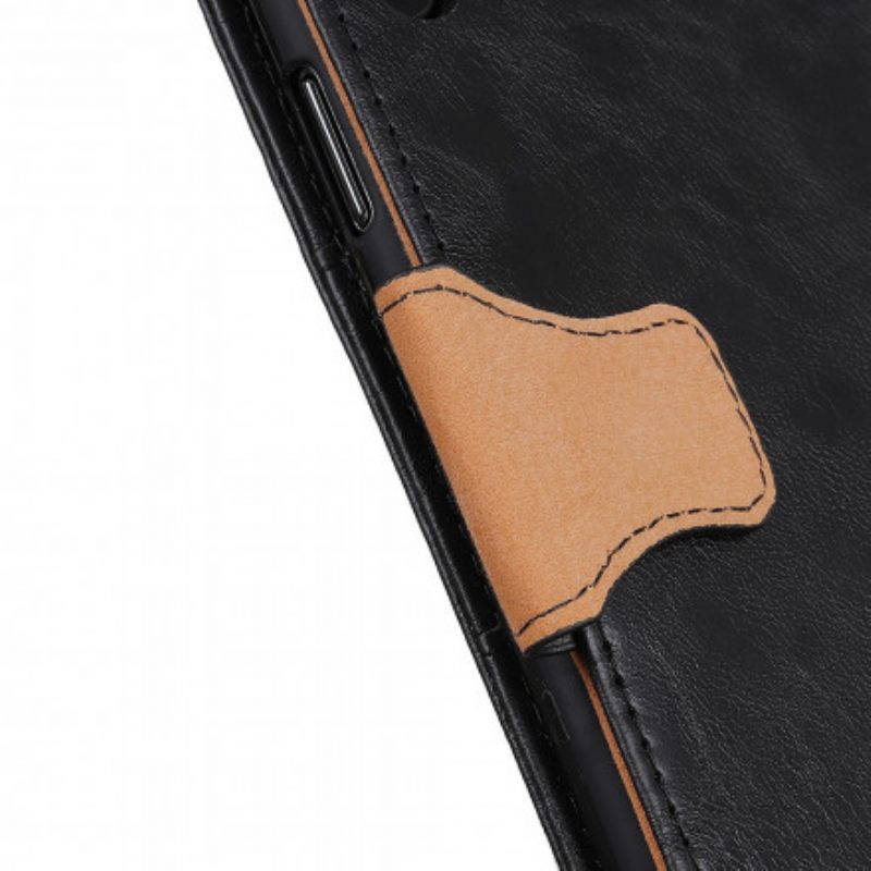 δερματινη θηκη Xiaomi Mi 11 Pro Δερμάτινο Σπαστό Κούμπωμα