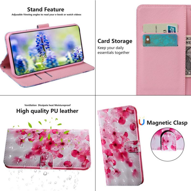 Κάλυμμα OnePlus 10 Pro 5G Floral Με Λουράκι