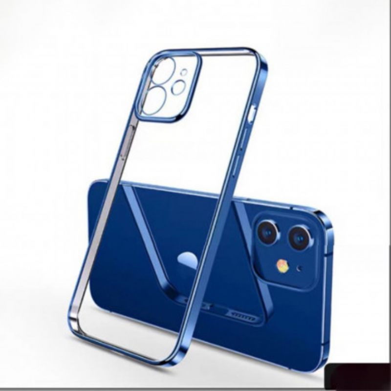 Θήκη iPhone 11 Pro Διαφανείς Μεταλλικές Άκρες Sulada