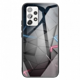 Θήκη Samsung Galaxy A13 Γεωμετρία Tempered Glass
