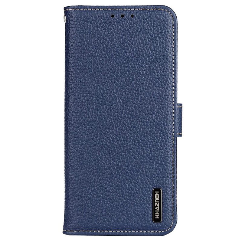 Κάλυμμα Poco X4 GT Khazneh Lychee Leather