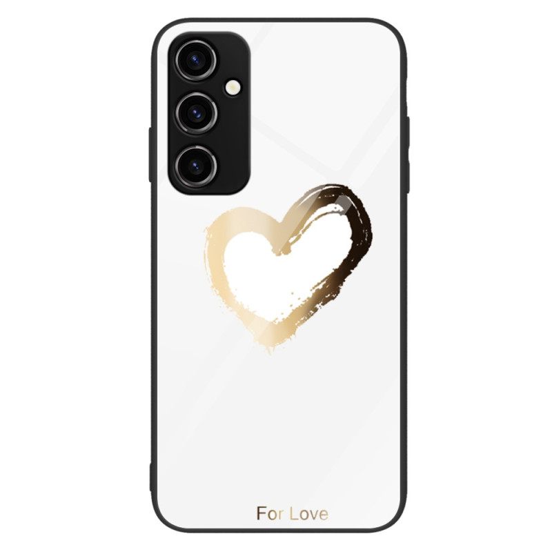 θηκη κινητου Samsung Galaxy A34 5G Tempered Glass Heart