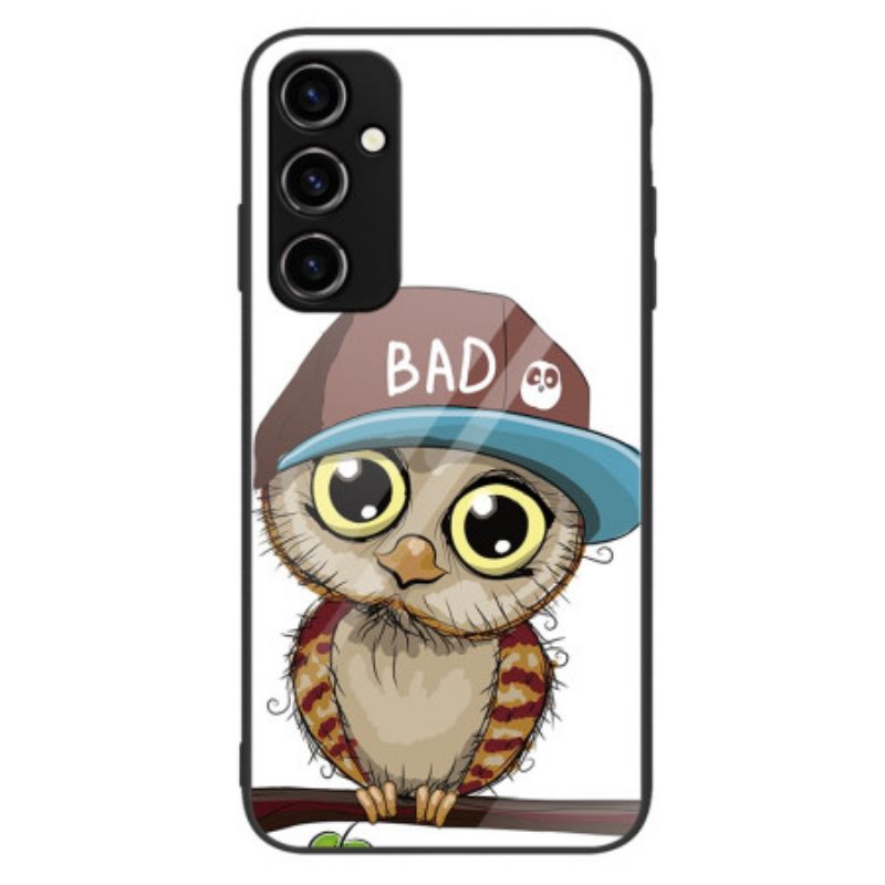 Θήκη Samsung Galaxy A34 5G Bad Owl Tempered Glass