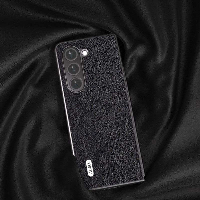 Κάλυμμα Samsung Galaxy Z Fold 5 Θήκες Κινητών Litchi Faux Leather Abeel