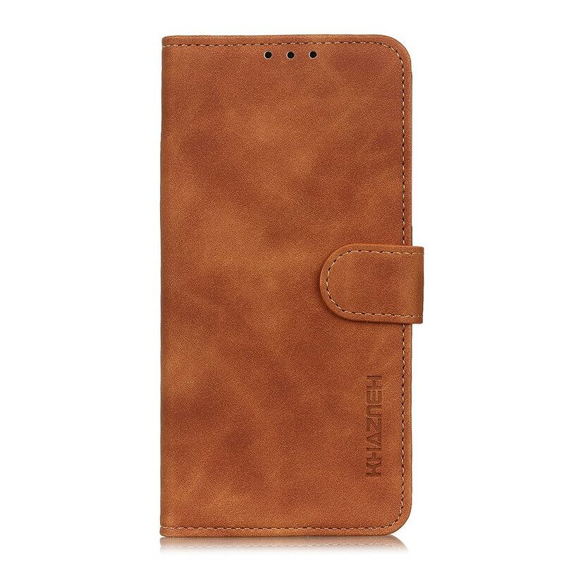 δερματινη θηκη Xiaomi Redmi 9C Ματ Vintage Δερμάτινο Εφέ Khazneh
