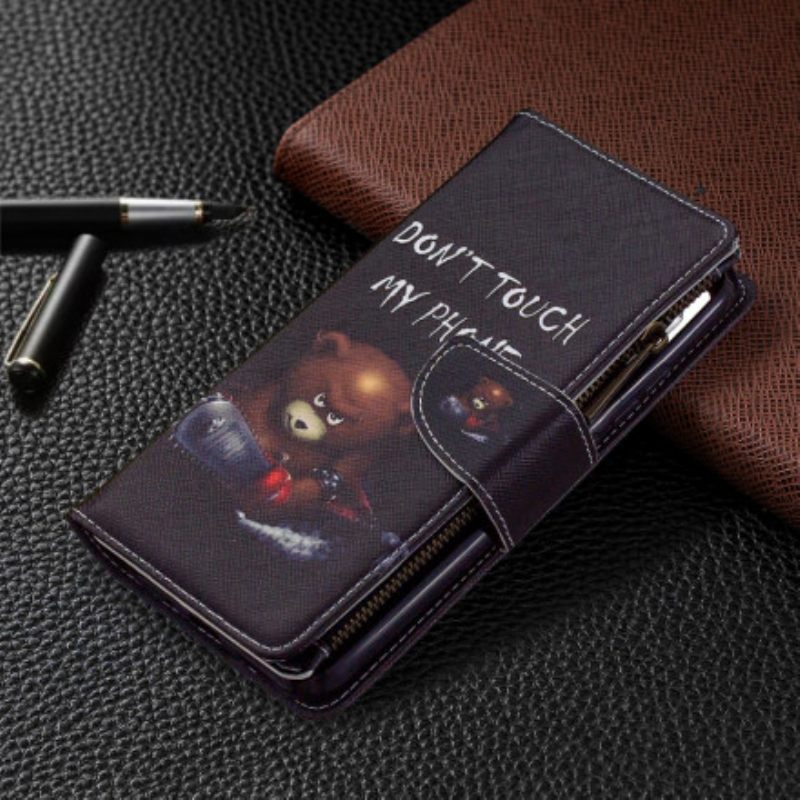 Κάλυμμα Xiaomi Redmi 9C Αρκουδάκι Τσέπης Με Φερμουάρ