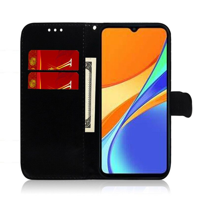 Θήκη Flip Xiaomi Redmi 9C Καθαρό Χρώμα