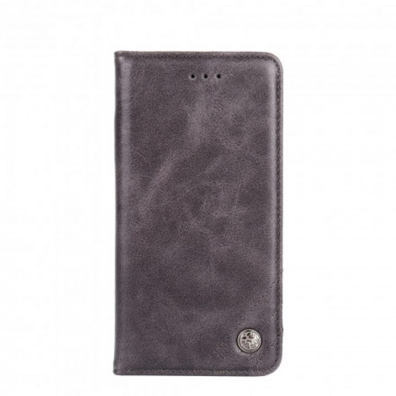 θηκη κινητου Xiaomi Redmi 9C Θήκη Flip Δερμάτινο Πριτσίνι Σε Στυλ