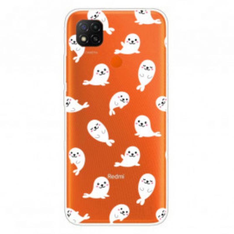 Θήκη Xiaomi Redmi 9C Sea Lions Fun
