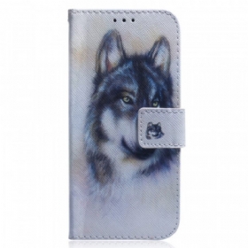 Θήκη Flip Xiaomi Redmi Note 11 / 11S Κυνικό Βλέμμα