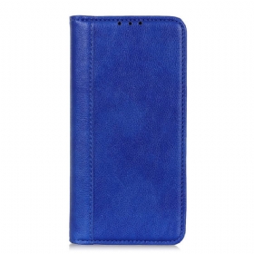 θηκη κινητου Samsung Galaxy S22 Plus 5G Θήκη Flip Elegance Split Leather Litchi