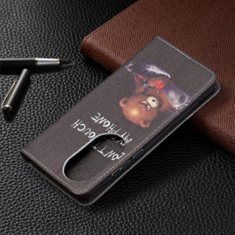 θηκη κινητου Huawei P50 Pro Θήκη Flip Ανθεκτική Γλώσσα