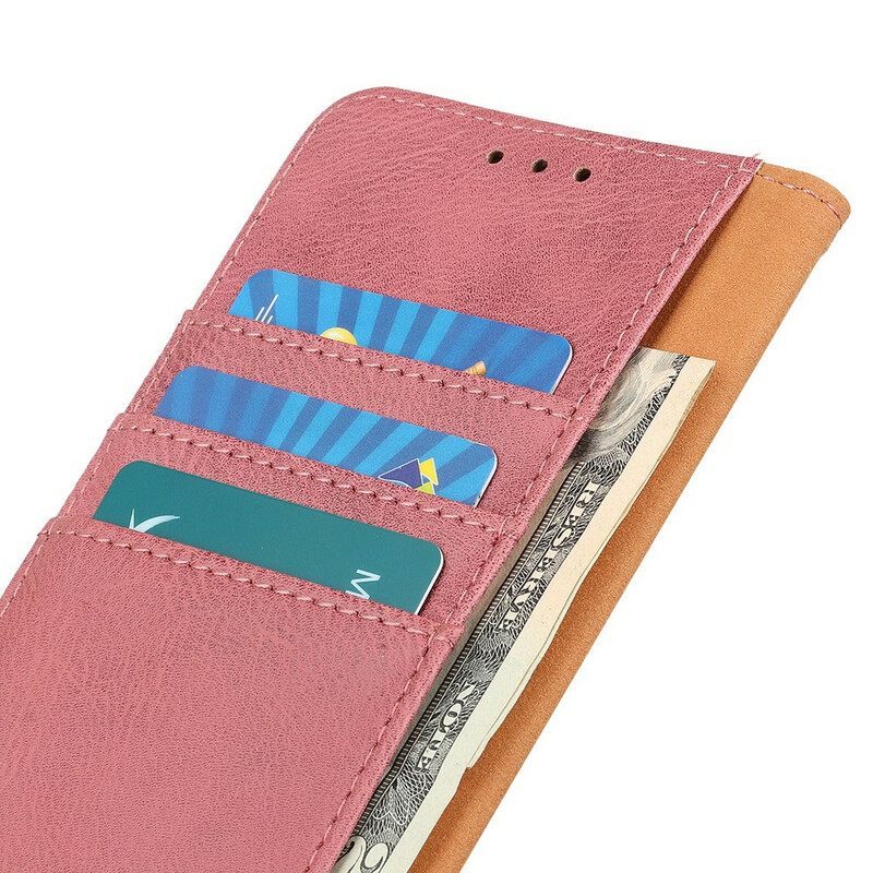 δερματινη θηκη Huawei P40 Lite E Κεφάλι Λύκου