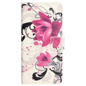 Κάλυμμα Xiaomi Redmi Note 12 4G Τροπικά Λουλούδια