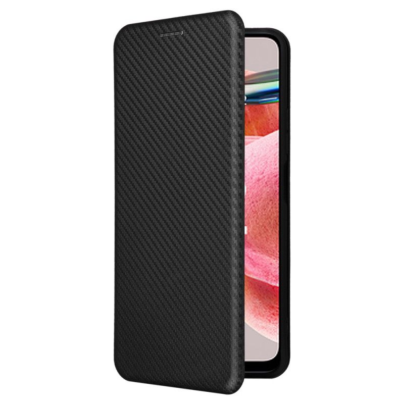 θηκη κινητου Xiaomi Redmi Note 12 4G Θήκη Flip Ινα Άνθρακα