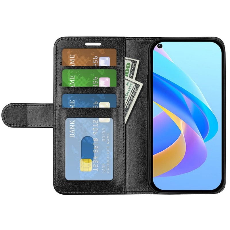 Κάλυμμα Realme 9i Μαγνητικό Κούμπωμα Crazy Horse Υφή