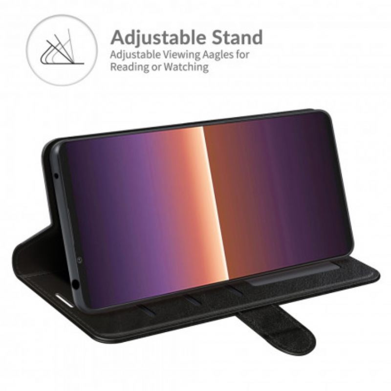 δερματινη θηκη Sony Xperia 1 III Ultra Faux Δέρμα