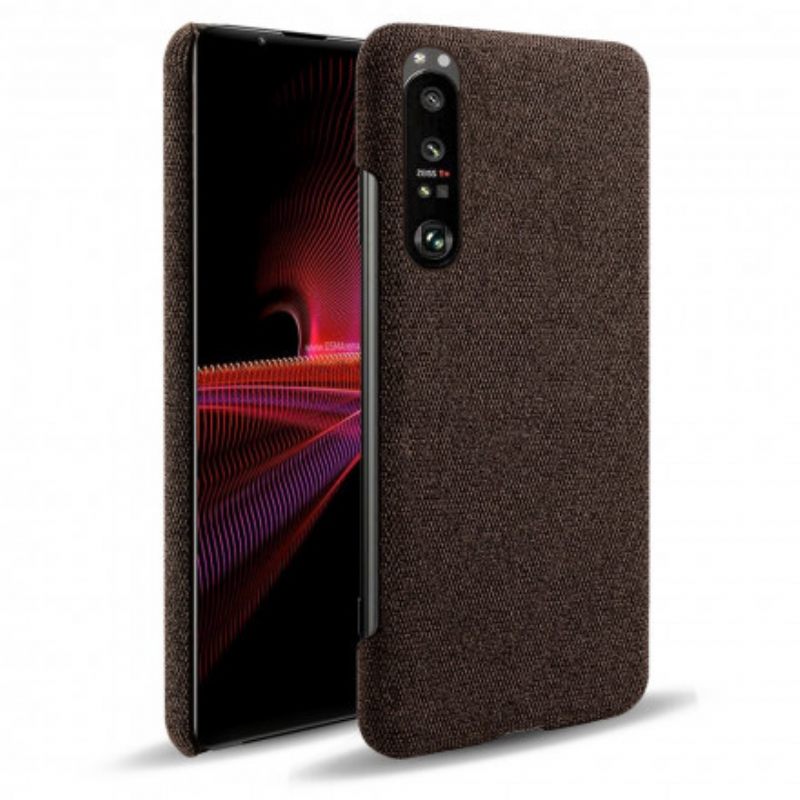 Θήκη Sony Xperia 1 III Υφή Υφάσματος Ksq