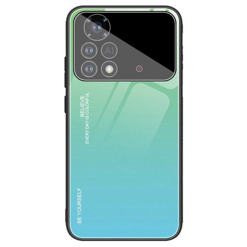 Θήκη Poco X4 Pro 5G Tempered Glass Be Yourself