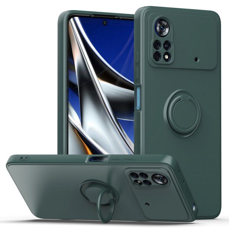 Θήκη Poco X4 Pro 5G United Ring-bracket