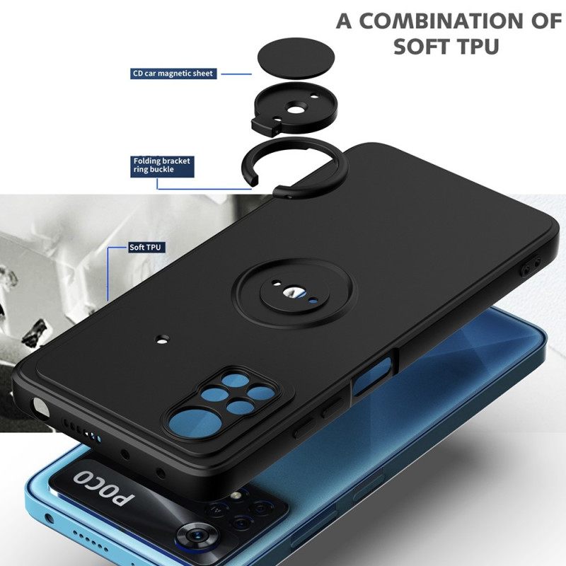 Θήκη Poco X4 Pro 5G United Ring-bracket