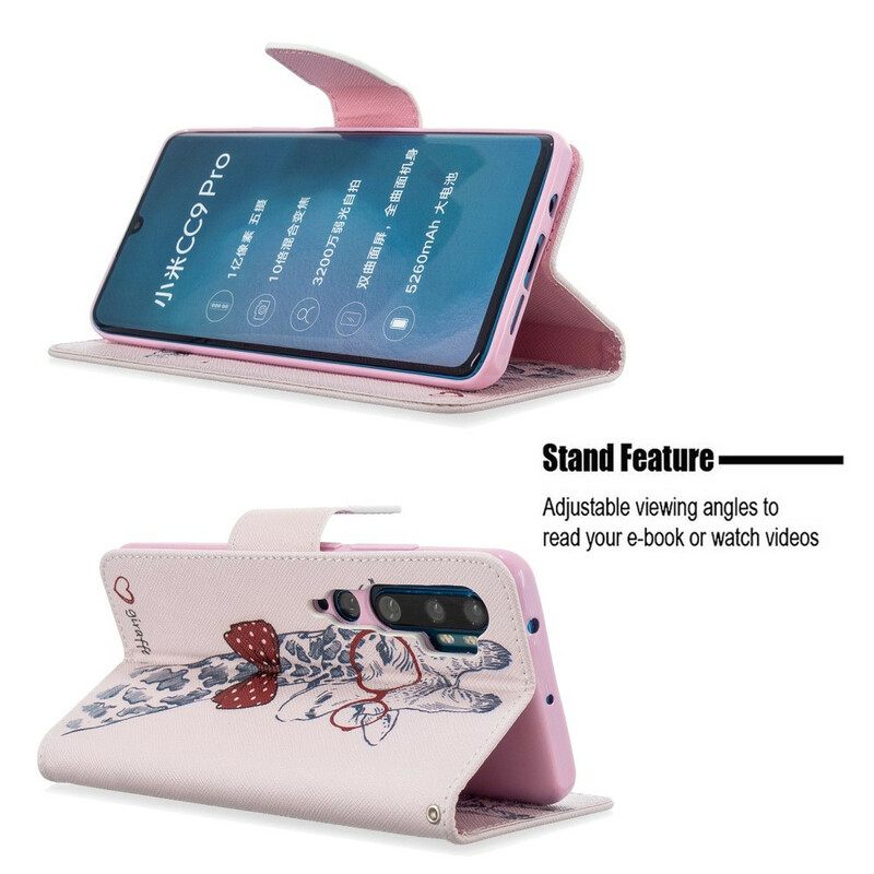 Κάλυμμα Xiaomi Mi Note 10 / 10 Pro Εγκεφαλική Καμηλοπάρδαλη