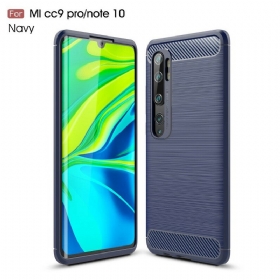 θηκη κινητου Xiaomi Mi Note 10 / 10 Pro Βουρτσισμένο Ανθρακόνημα