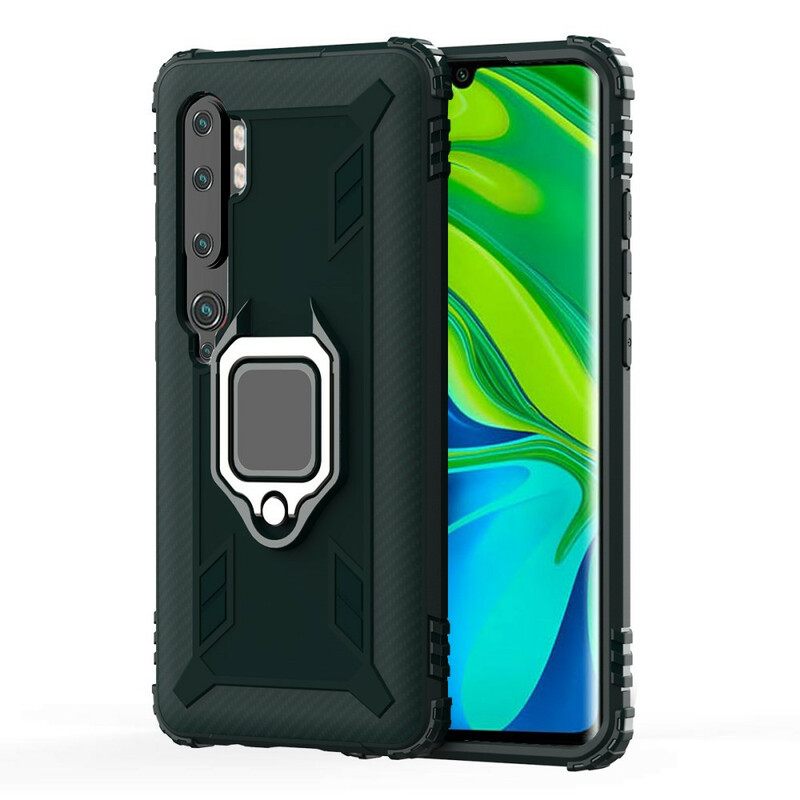 Θήκη Xiaomi Mi Note 10 / 10 Pro Δαχτυλίδι Και Ίνες Άνθρακα