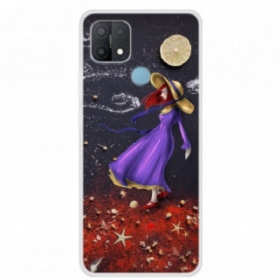 Θήκη Oppo A15 Γυναίκα Στη Θάλασσα