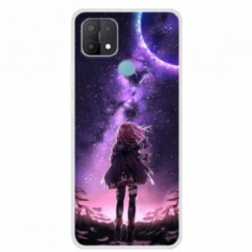 Θήκη Oppo A15 Μαγική Πανσέληνος