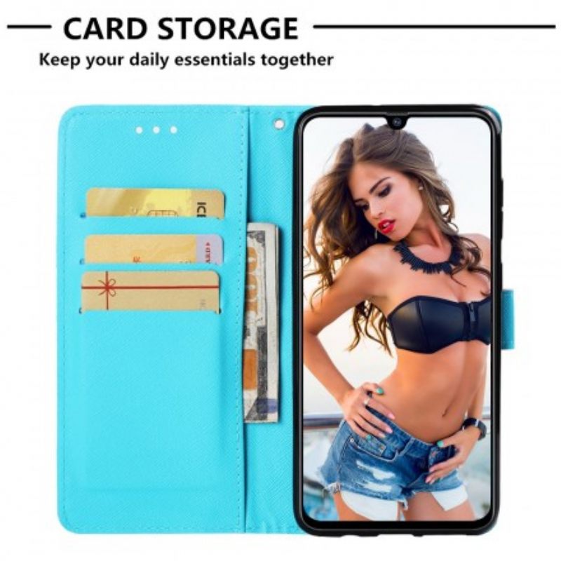 δερματινη θηκη Samsung Galaxy A70 Παστέλ Dream Catcher