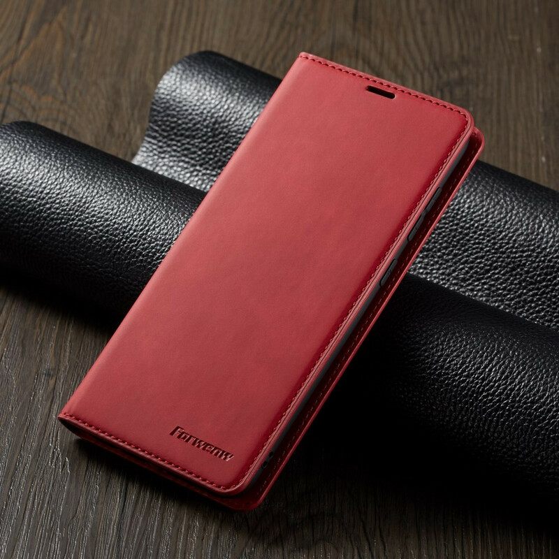 θηκη κινητου Samsung Galaxy A70 Θήκη Flip Δερμάτινο Εφέ Forwenw