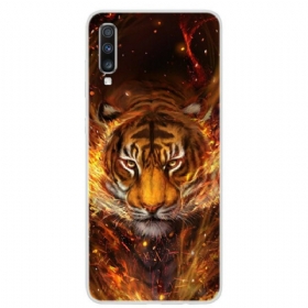 θηκη κινητου Samsung Galaxy A70 Τίγρη Της Φωτιάς
