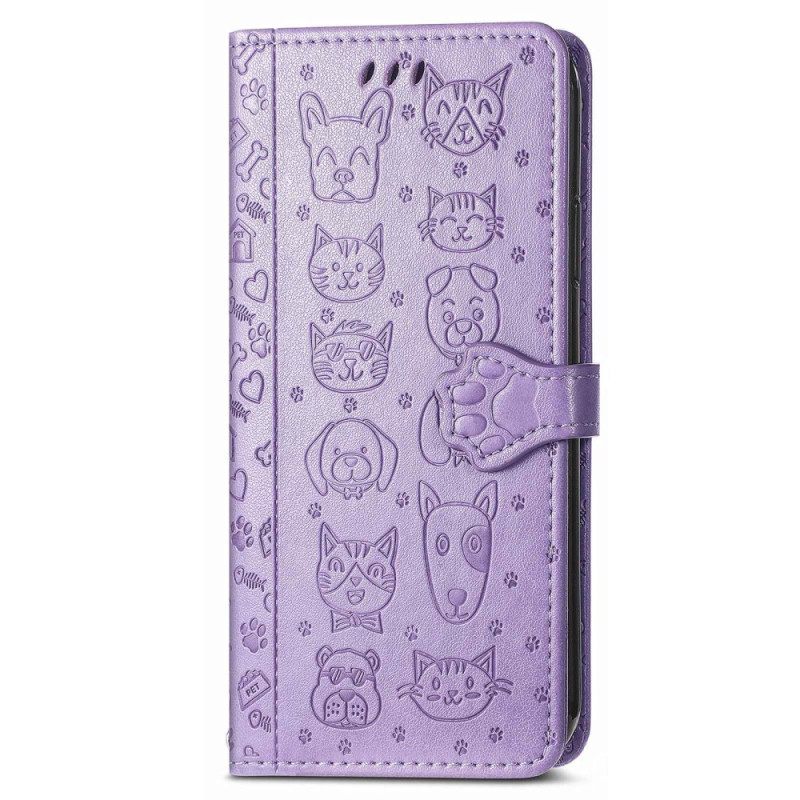 Κάλυμμα Xiaomi 12T / 12T Pro με κορδονι Thong Animals