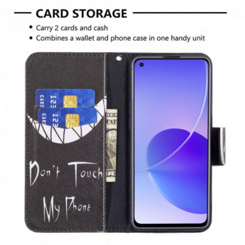 δερματινη θηκη Oppo Reno 6 5G Τηλέφωνο Διαβόλου