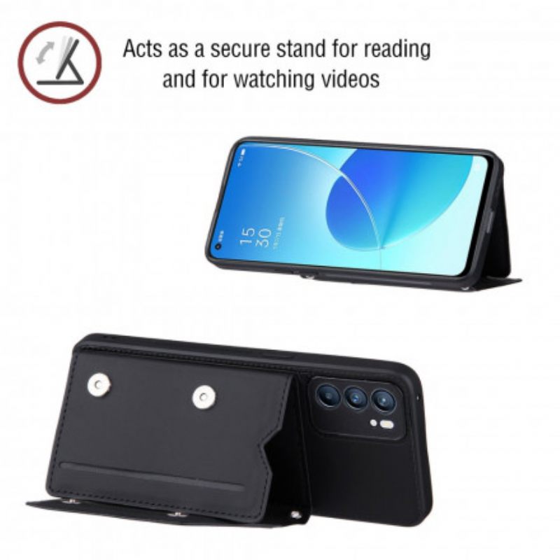 Θήκη Oppo Reno 6 5G Λουράκι Ώμου Θήκη Κάρτας