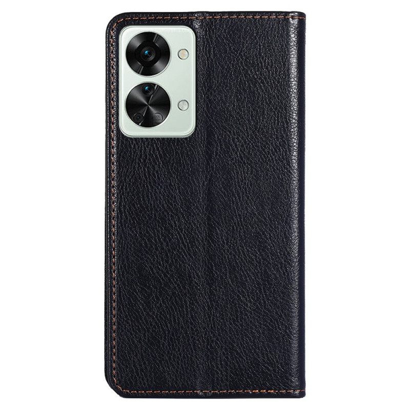 Θήκη Flip OnePlus Nord 2T 5G Vintage Σχέδιο