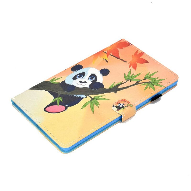 Κάλυμμα Samsung Galaxy Tab S6 Lite Χαριτωμένο Panda