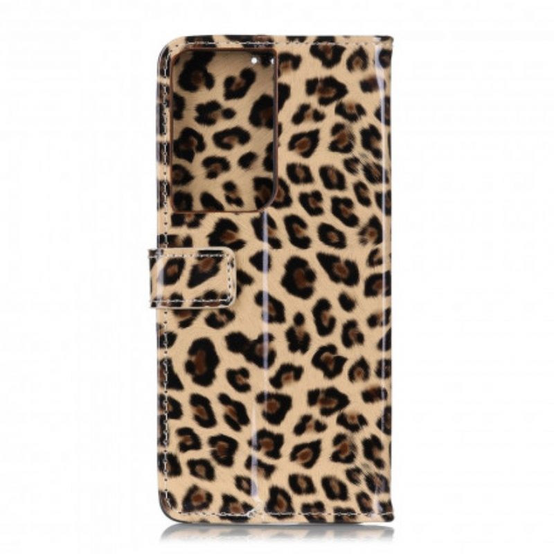 Κάλυμμα Samsung Galaxy S21 Ultra 5G Απλό Leopard