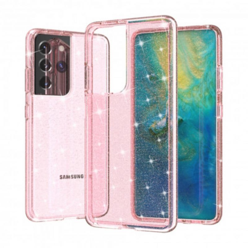 Θήκη Samsung Galaxy S21 Ultra 5G Διάφανες Πούλιες