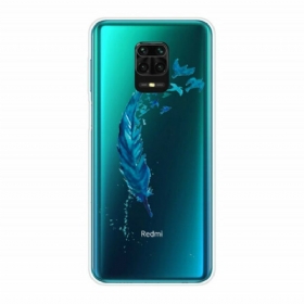 Θήκη Xiaomi Redmi Note 9S / 9 Pro Όμορφο Μπλε Φτερό