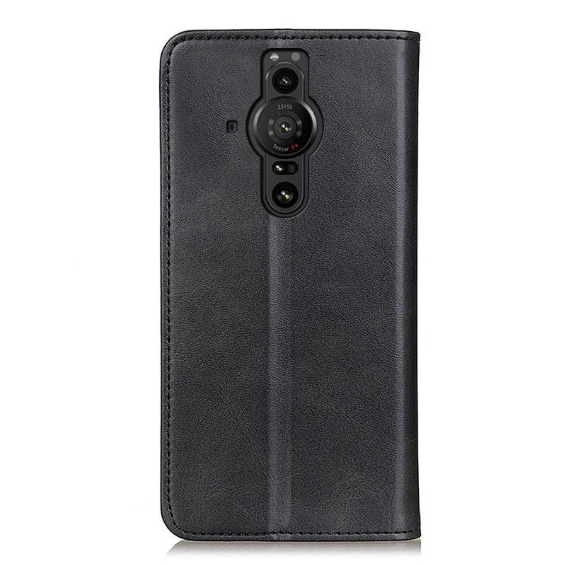 θηκη κινητου Sony Xperia Pro-I Θήκη Flip Elegance Split Leather
