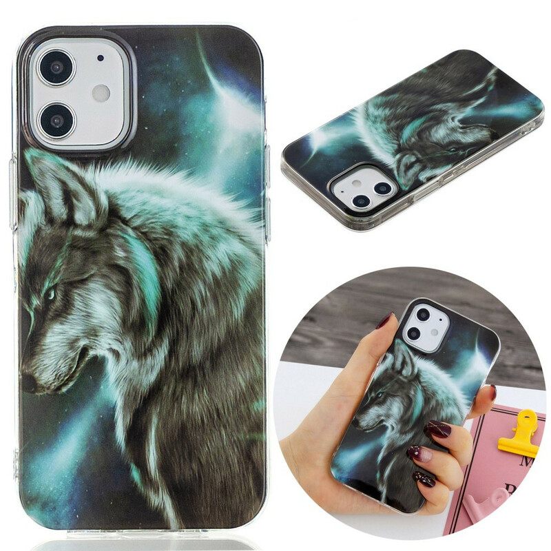 θηκη κινητου iPhone 12 Mini Βασιλικός Λύκος