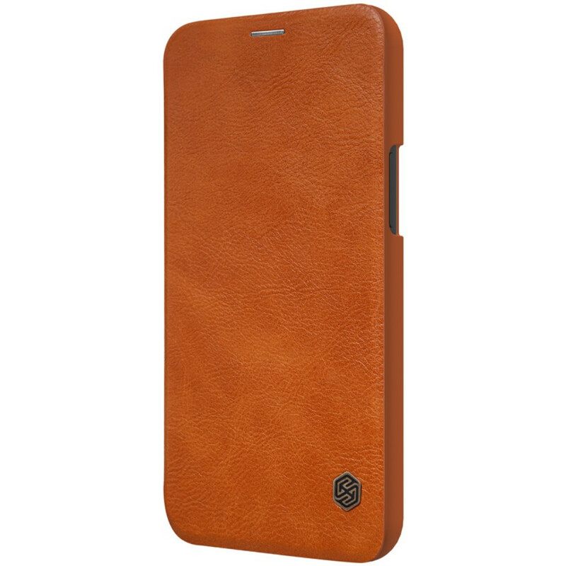 θηκη κινητου iPhone 12 Mini Θήκη Flip Σειρά Nillkin Qin
