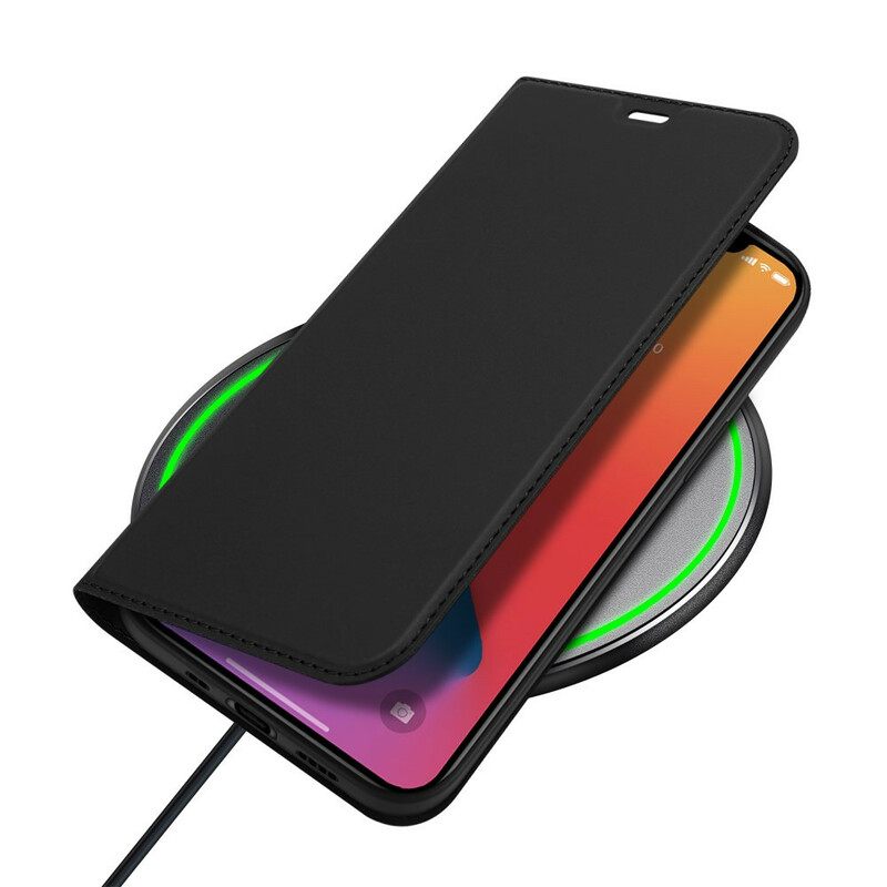 θηκη κινητου iPhone 12 Mini Θήκη Flip Skin Pro Σειρά Dux Ducis