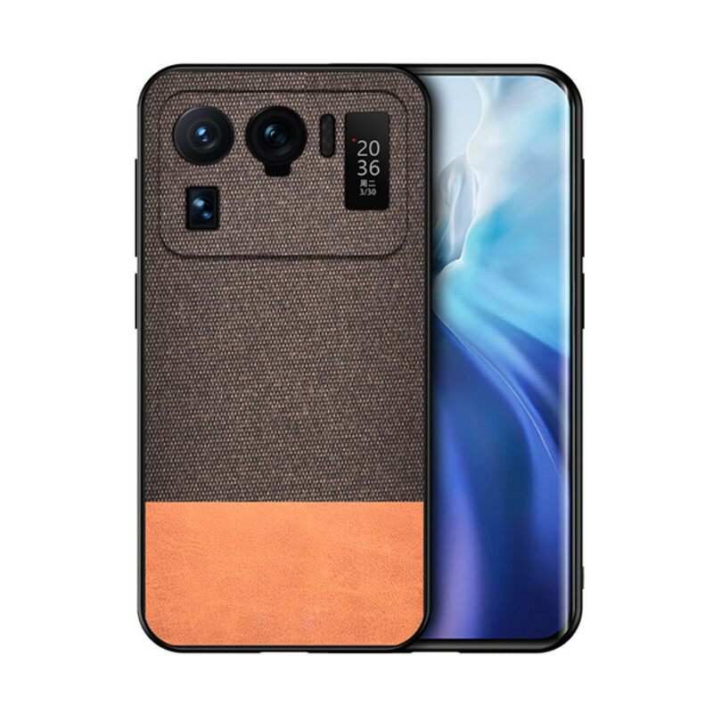 Θήκη Xiaomi Mi 11 Ultra Faux Δέρμα Διπλής Υφής
