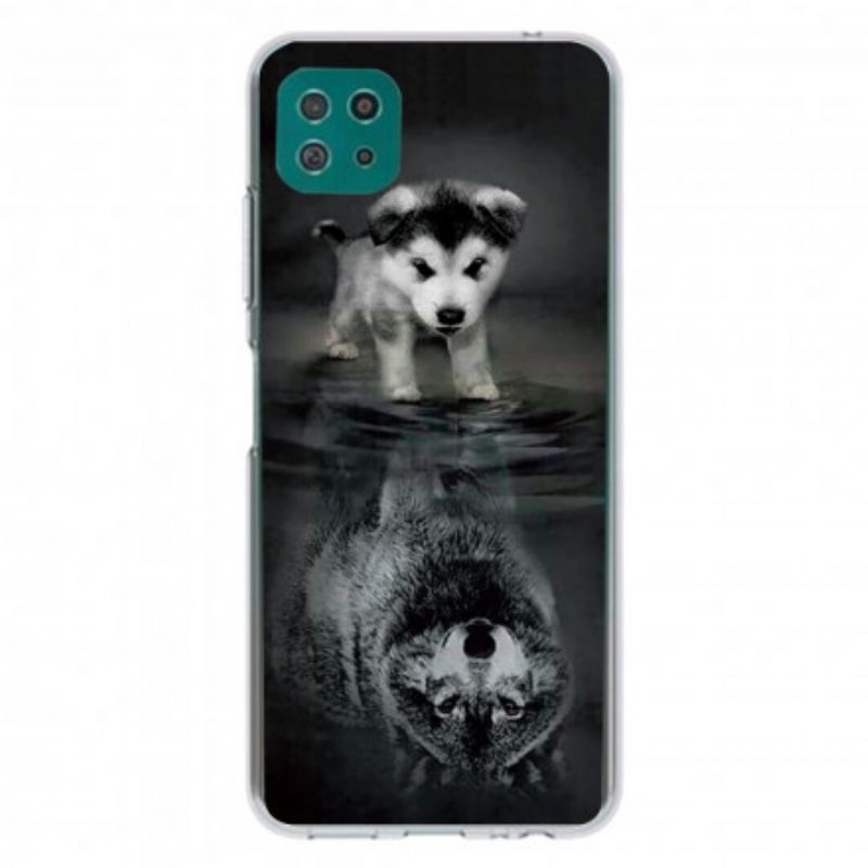 θηκη κινητου Samsung Galaxy A22 5G Ζωγραφική Κουκουβάγιες
