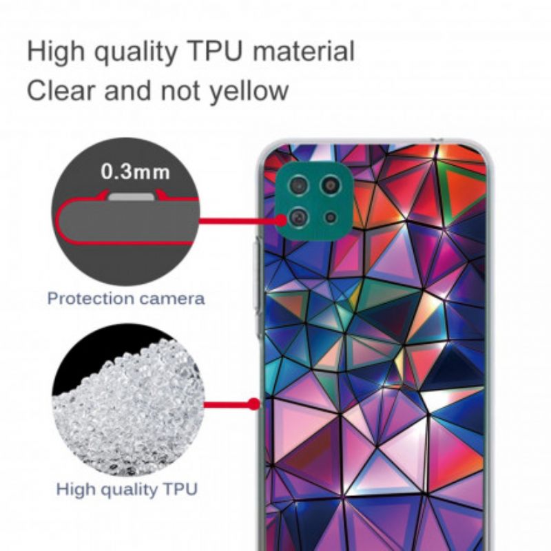 Θήκη Samsung Galaxy A22 5G Ευέλικτη Γεωμετρία